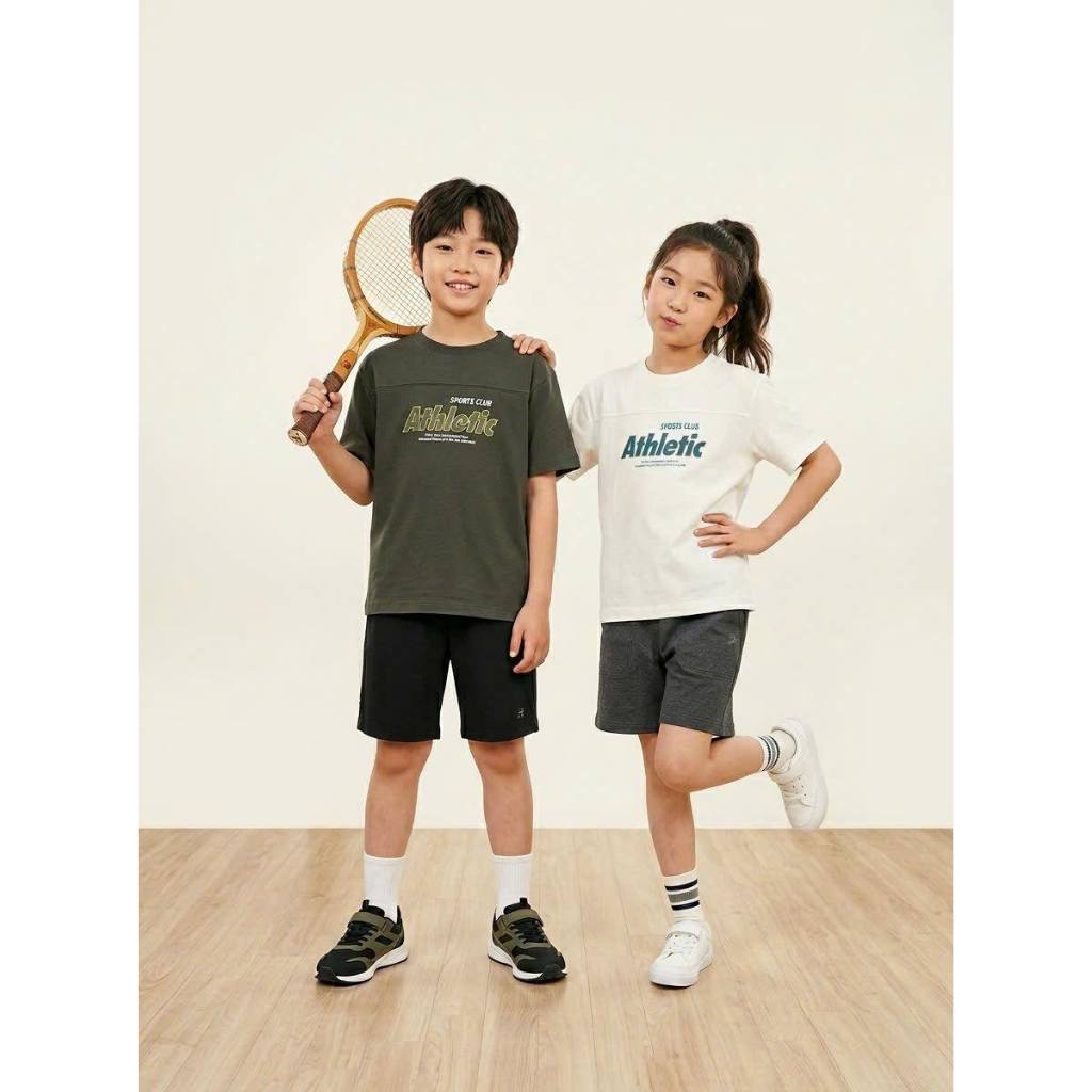 เสื้อยืด Top/ten Athletic สําหรับเด็กชายและเด็กหญิง