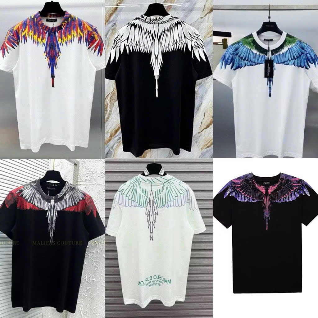 เสื้อยืด Eagle wing สีนูน 3D สําหรับแฟชั่น street boy