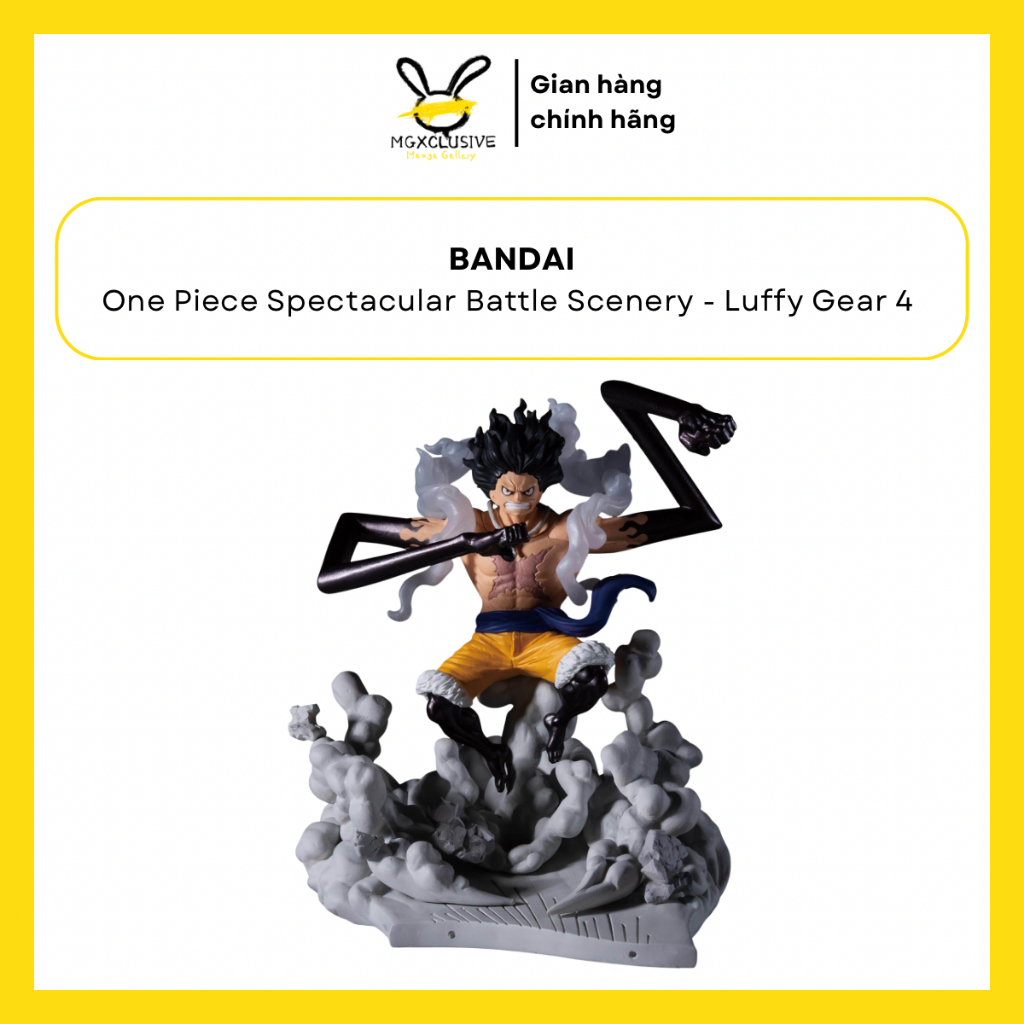 ฟิกเกอร์ Bandai Senkozekkei ของแท้ - One Piece Monkey D. ลูฟี่เกียร์ 4