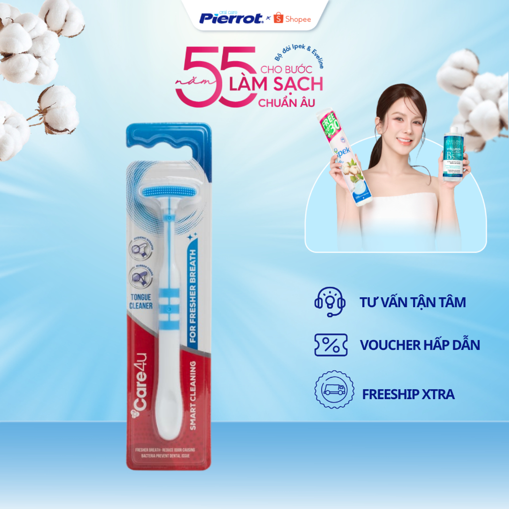 Care4u น้ํายาทําความสะอาดลิ้น – ช่วยลบคราบหินปูน ลดกลิ่นปาก