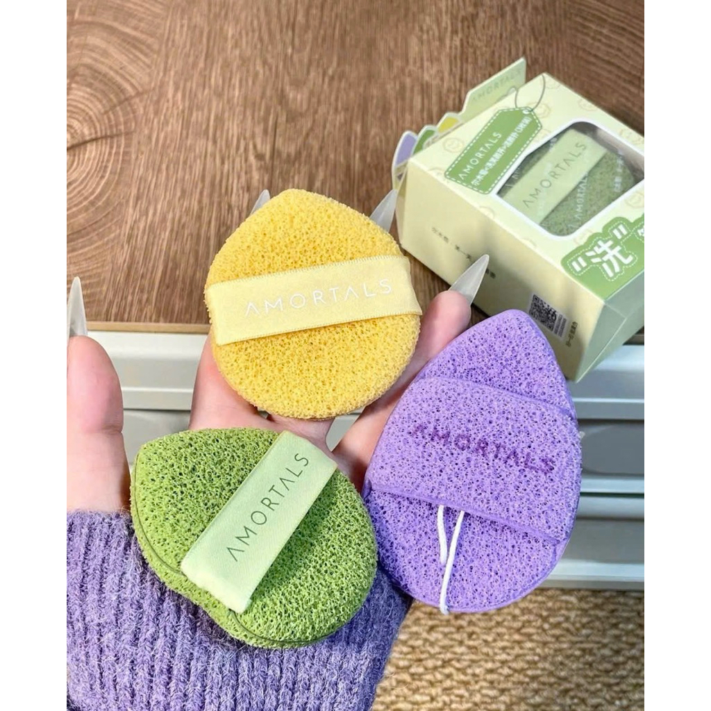 ฟองน้ําทําความสะอาดผิวหน้า Amortals