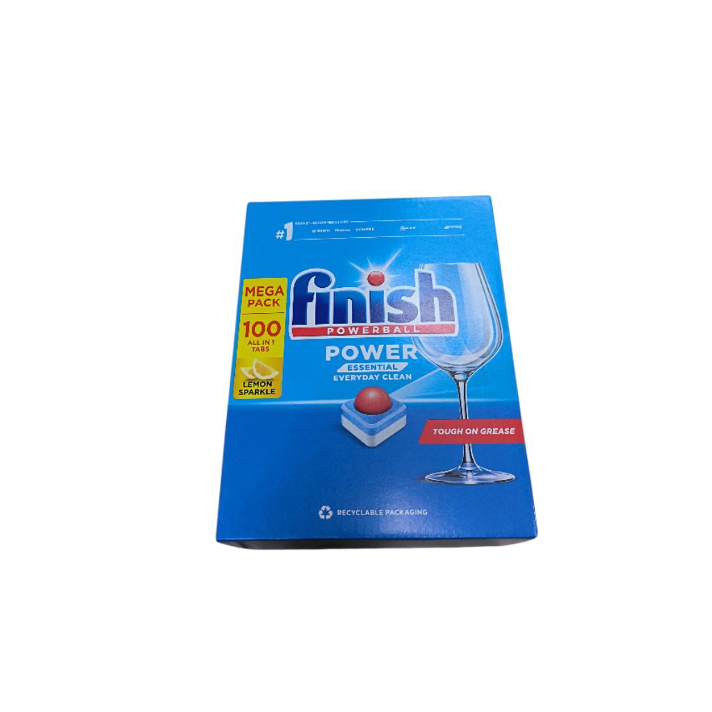 ของแท้นําเข้า เม็ดเครื่องล้างจานกลิ่นมะนาว Finish 1,3kg