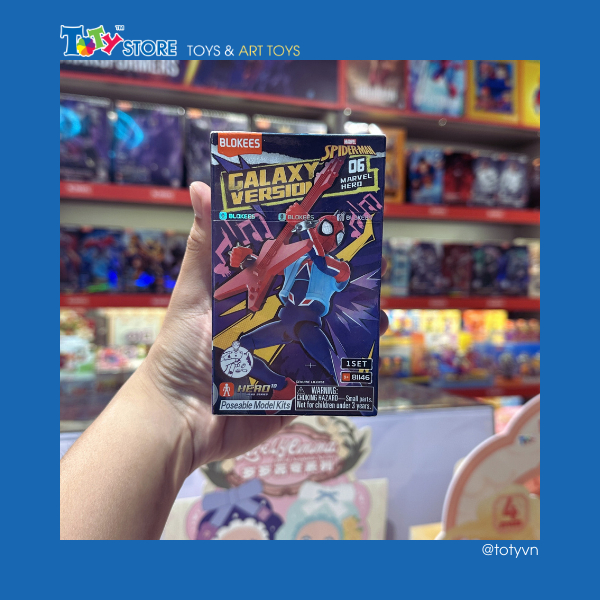 [GENUINE] [1 ODD BOX] Marvel Model - Infinity Saga - GV06 - Blokees - EM14