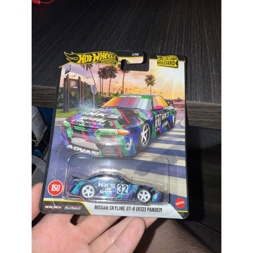 Hotwheels Premium Nissan Skyline GTR R32 Pandem/ โมเดลรถ