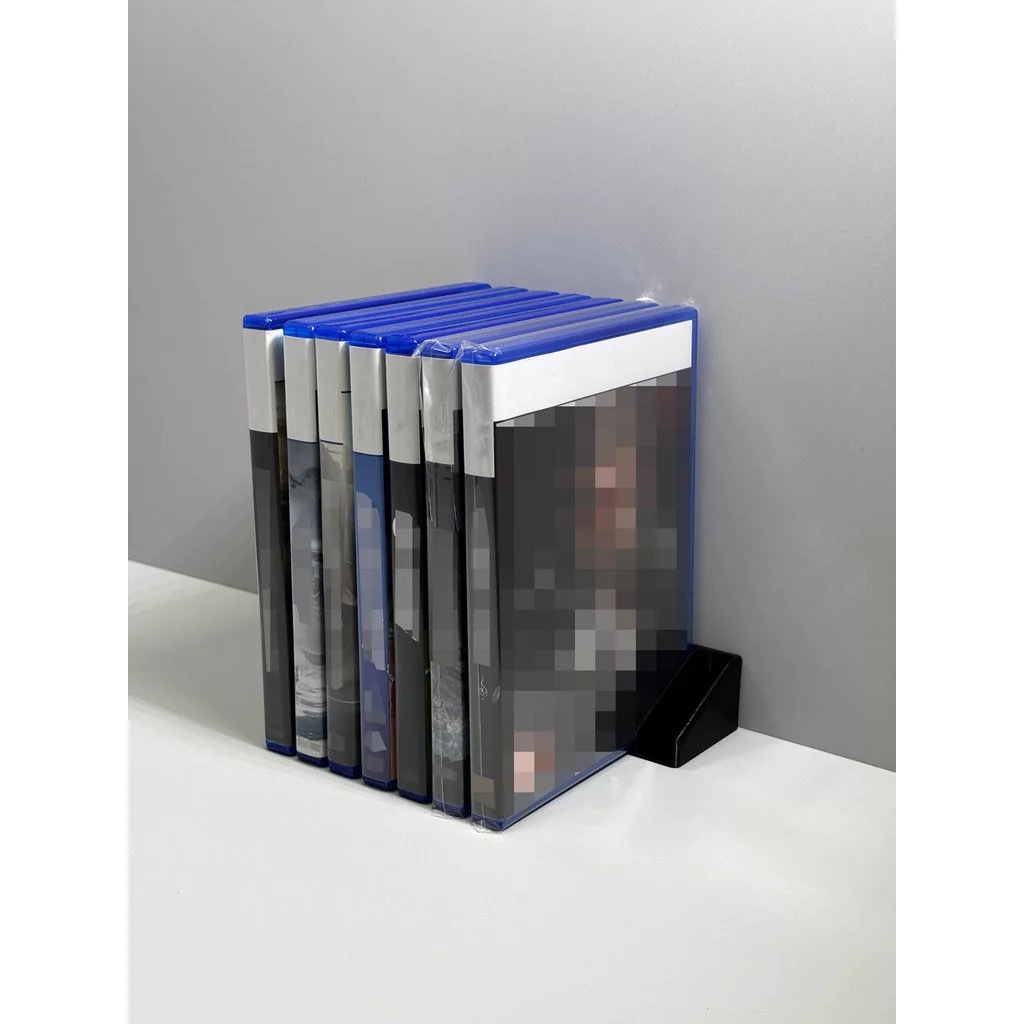 B201 - PS5, PS4, PS3, PS5 Pro Game Disc Stand - กล่องเก็บซีดีเกม 8 ช่อง