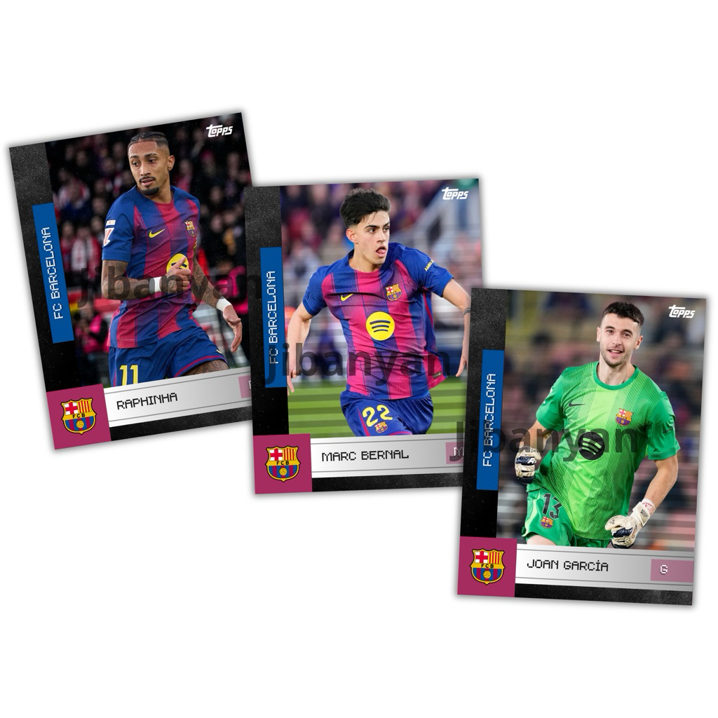 [การ์ดพิมพ์ลาย] การ์ดนักฟุตบอล Barcelona Laliga