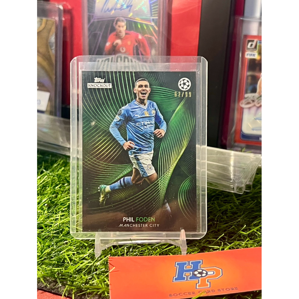 การ์ดฟุตบอล Phil Foden /99 Topps KnockOut 2023/24