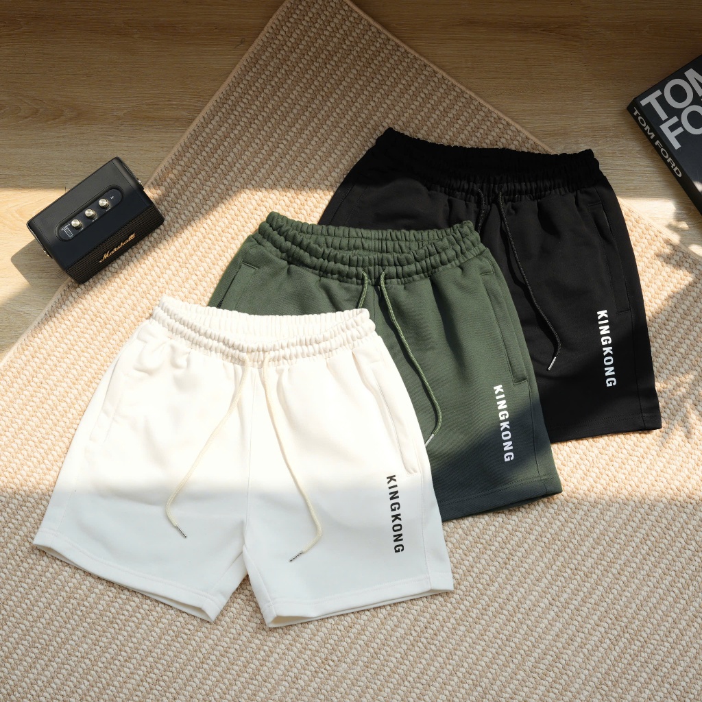 KingKong Basic Elastic Shorts KingKong Sports Fleece - แบรนด์ท้องถิ่น TB KINGKONG SPORT WEAR