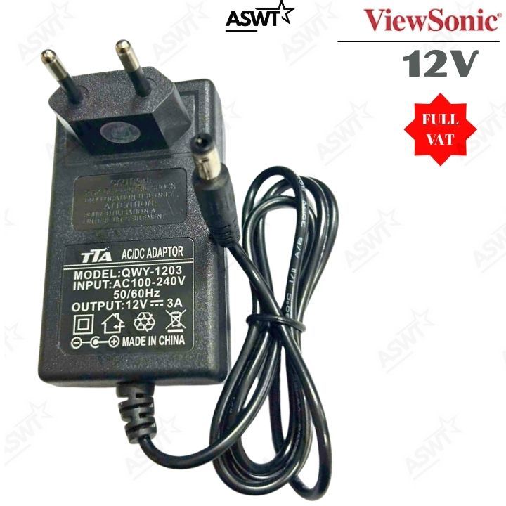 Viewsonic 24 นิ้วเครื่องชาร์จไฟจอภาพ VA2457 HD VA2457 hd VA2479 HD 12V - FULL BELT