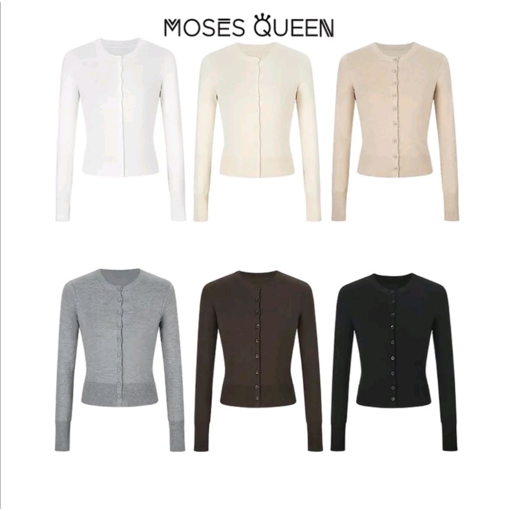 เสื้อสเวตเตอร์ถัก Moss queen ไซส์ M
