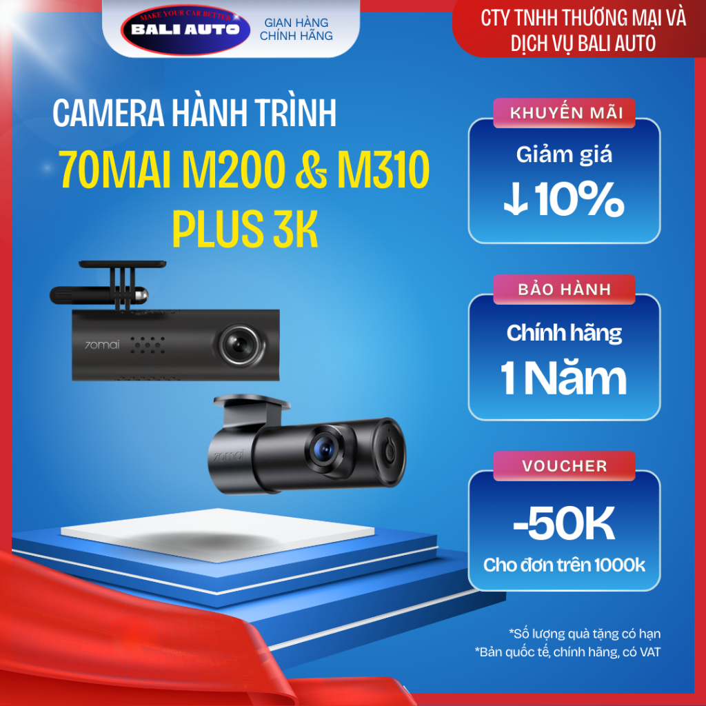 <Genuine>เวอร์ชั่นสากล 70Mai M200 และ M310 แคมแดช บันทึกคม แอพ 70mai ของแท้