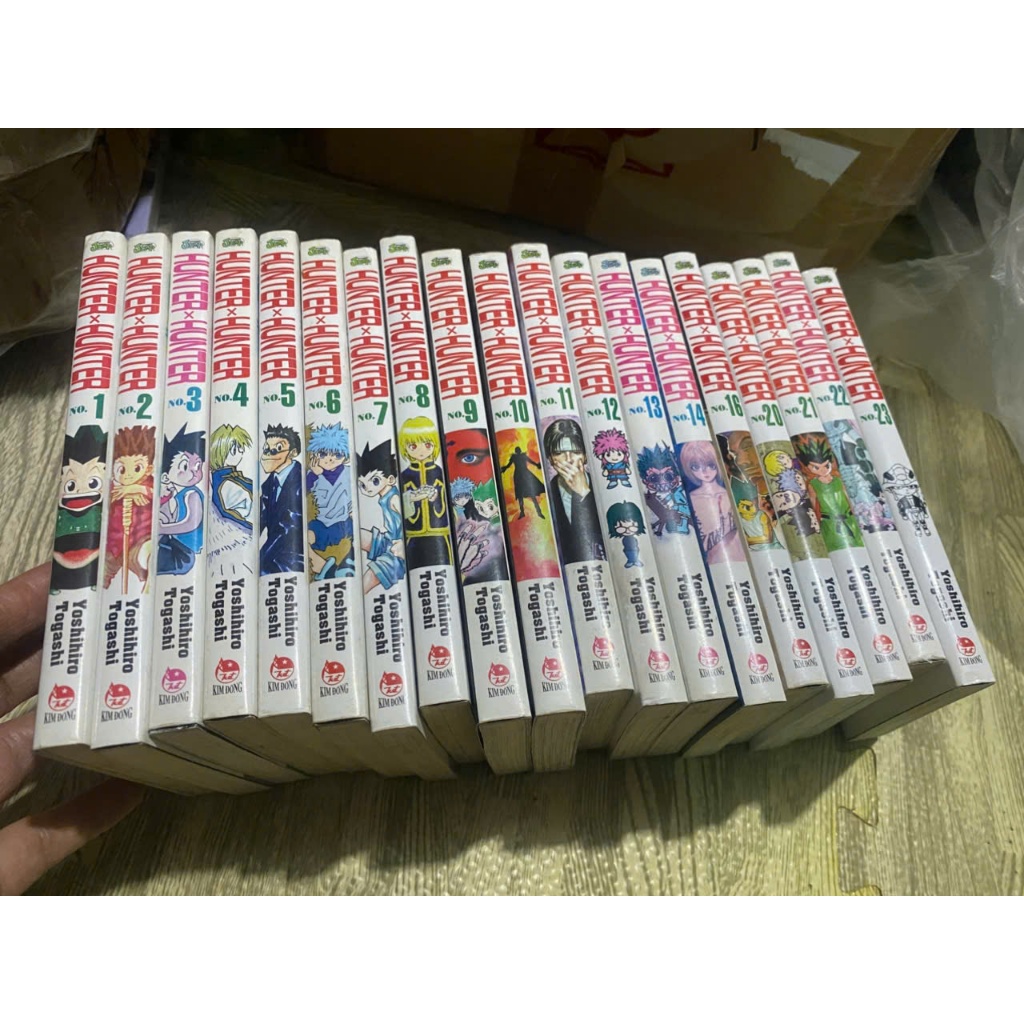 ชุดหนังสือการ์ตูน Hunter x Hunter Hunterxhunter