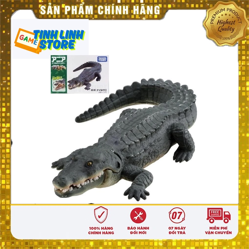 Ania Animal Model AS-08 Nile Crocodile - Nile Takara Tomy River Crocodile