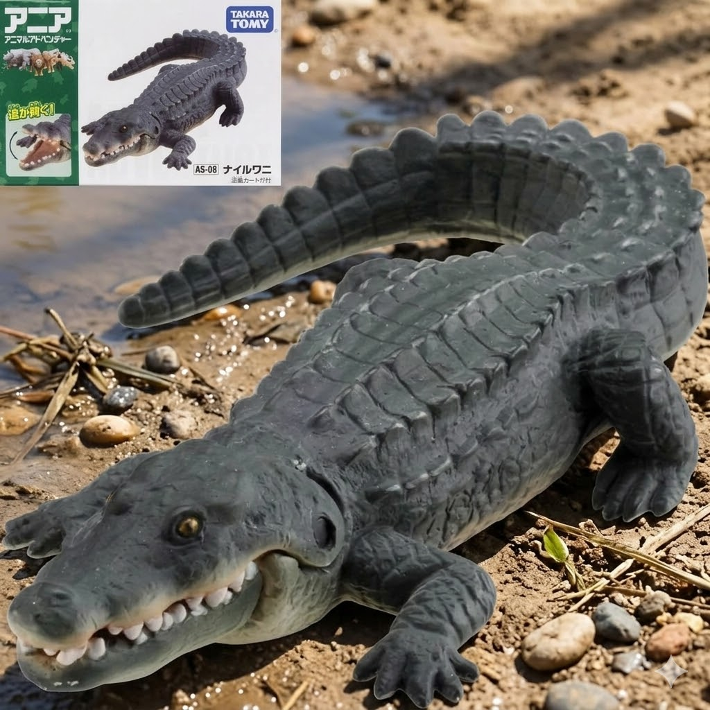 Nile ANIA AS-08 Nile จระเข้ Takara Tomy รุ่น