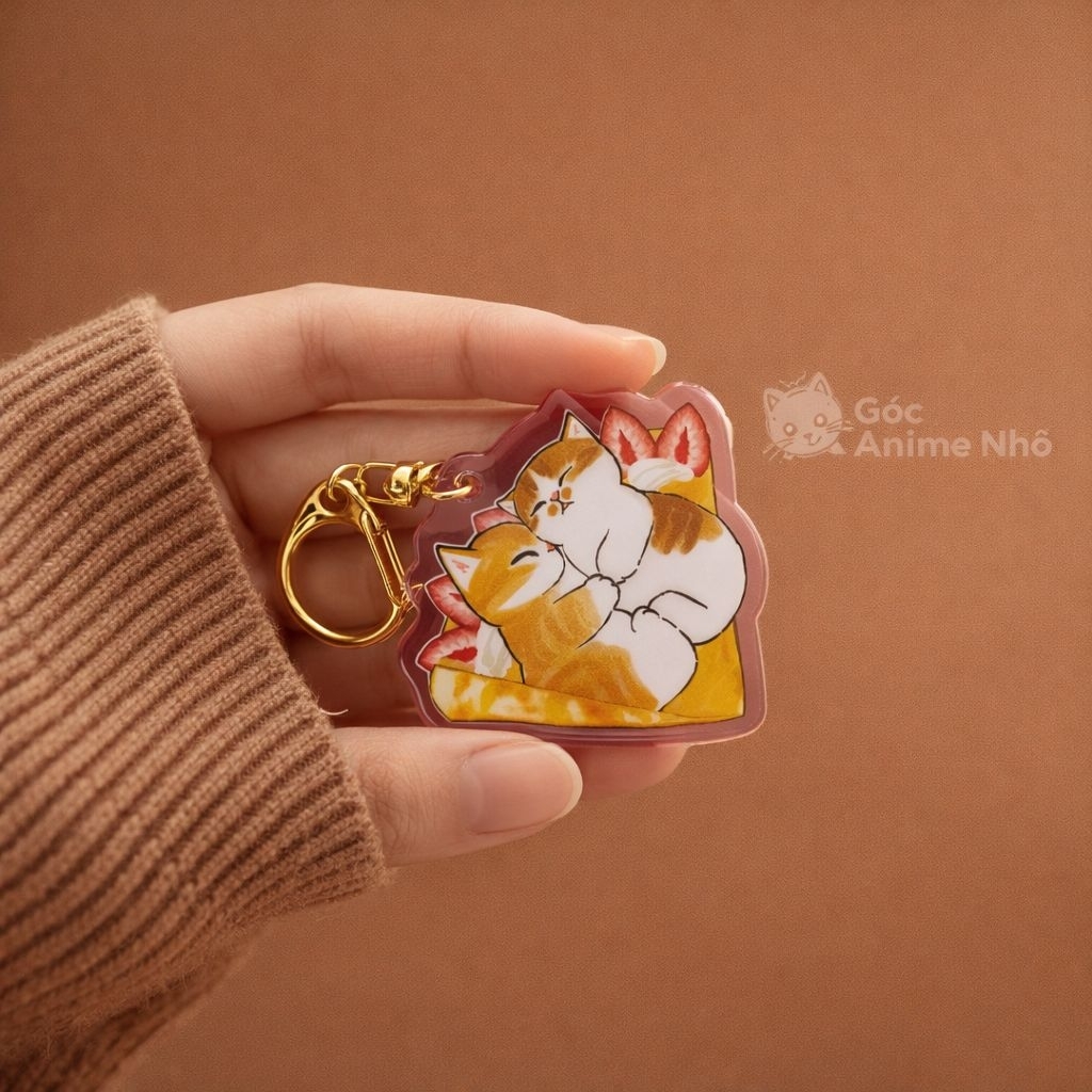 Mofusand Crepe mofusand พวงกุญแจ Oshikatsu