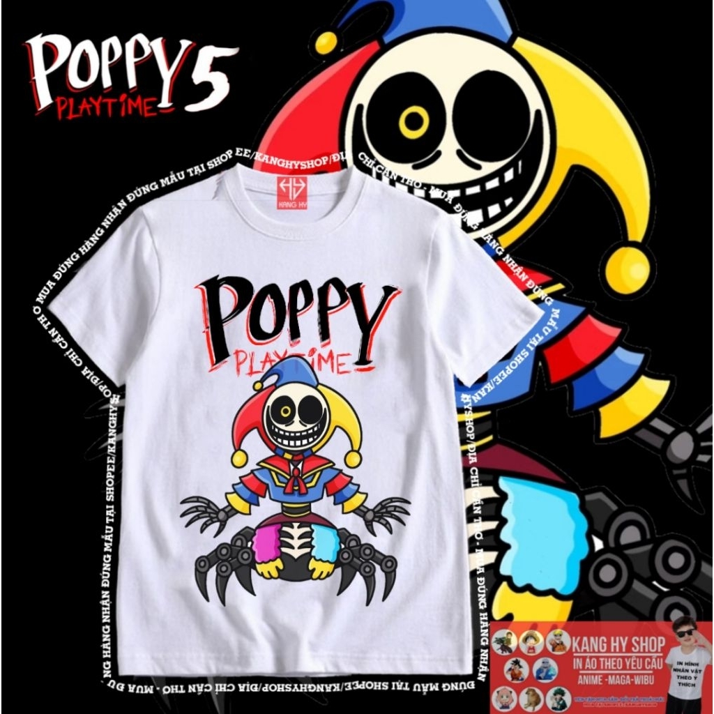 เสื้อยืด The Prototype Poppy Playtime 5 สําหรับเด็กชายและเด็กหญิงทุกขนาด F1008