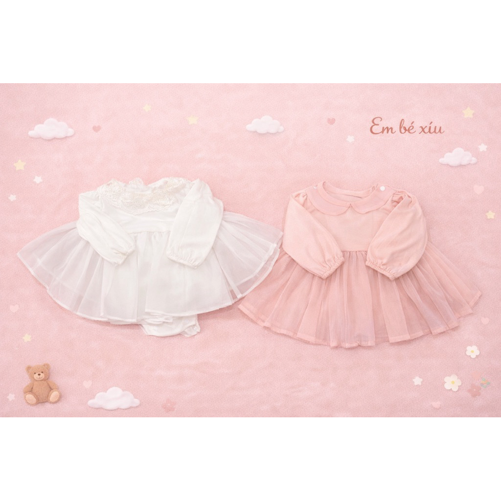 FULL MONTH DRESS FOR BABY GIRLS EmBeXius NON MONTH, NON-MONTH จาก 1.5KGI