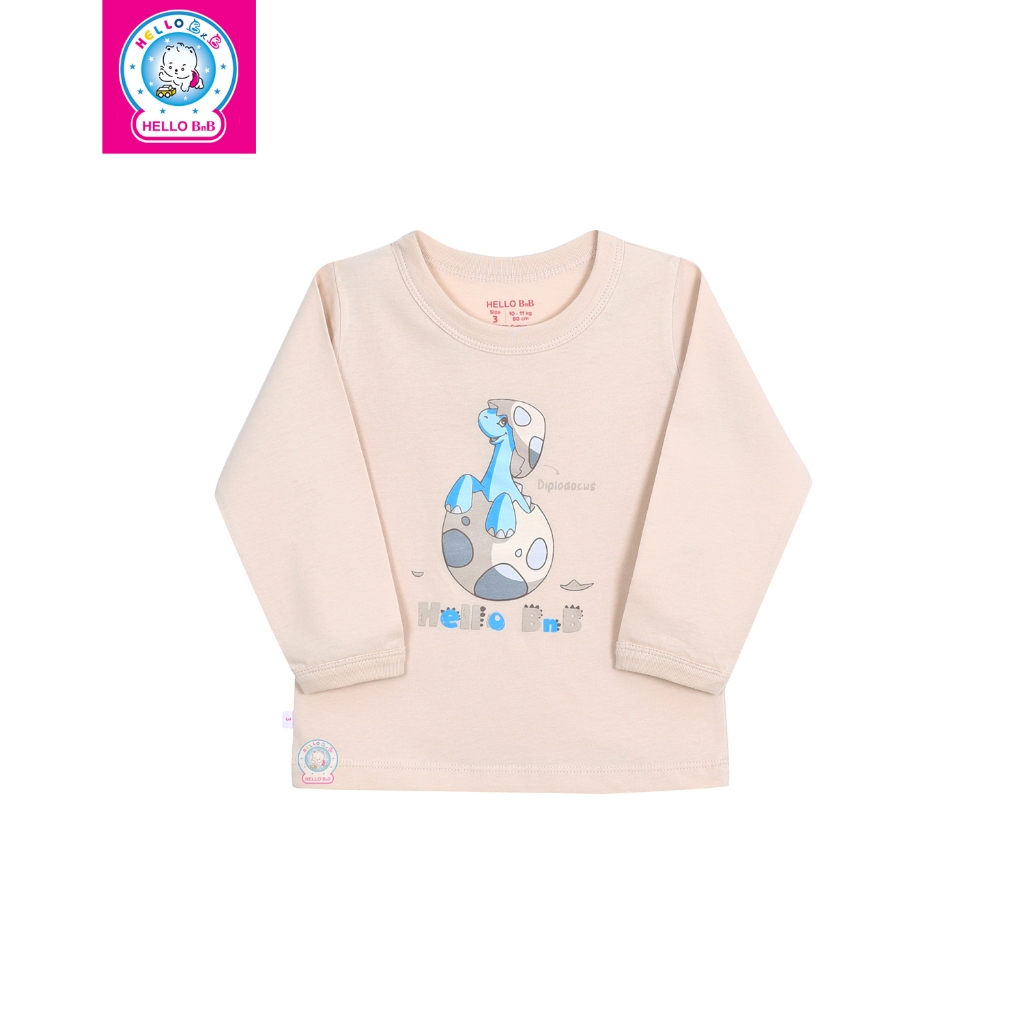 เสื้อคอปกแขนยาว 0480 - HELLO BnB