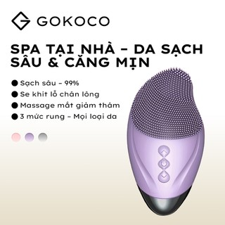 GOKOCO Máy Rửa Mặt Kết Hợp Massage Siêu Tiện Lợi Hiệu Ứng Cao Cấp Ba Tác Dụng Trong Một Chống Nước & Điều Khiển Nhiệt Độ