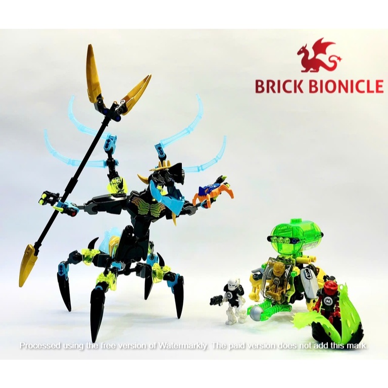 VINTAGE HERO FACTORY - ของเล่น HERO FACTORY - 44029 QUEEN Beast vs. FURNO, EVO & STORMMER