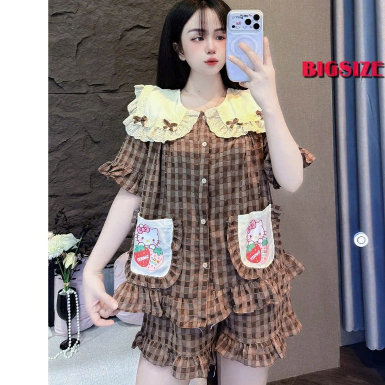 60-80KG PADDY SET, LADYS STRIPED HOMEWEAR 048