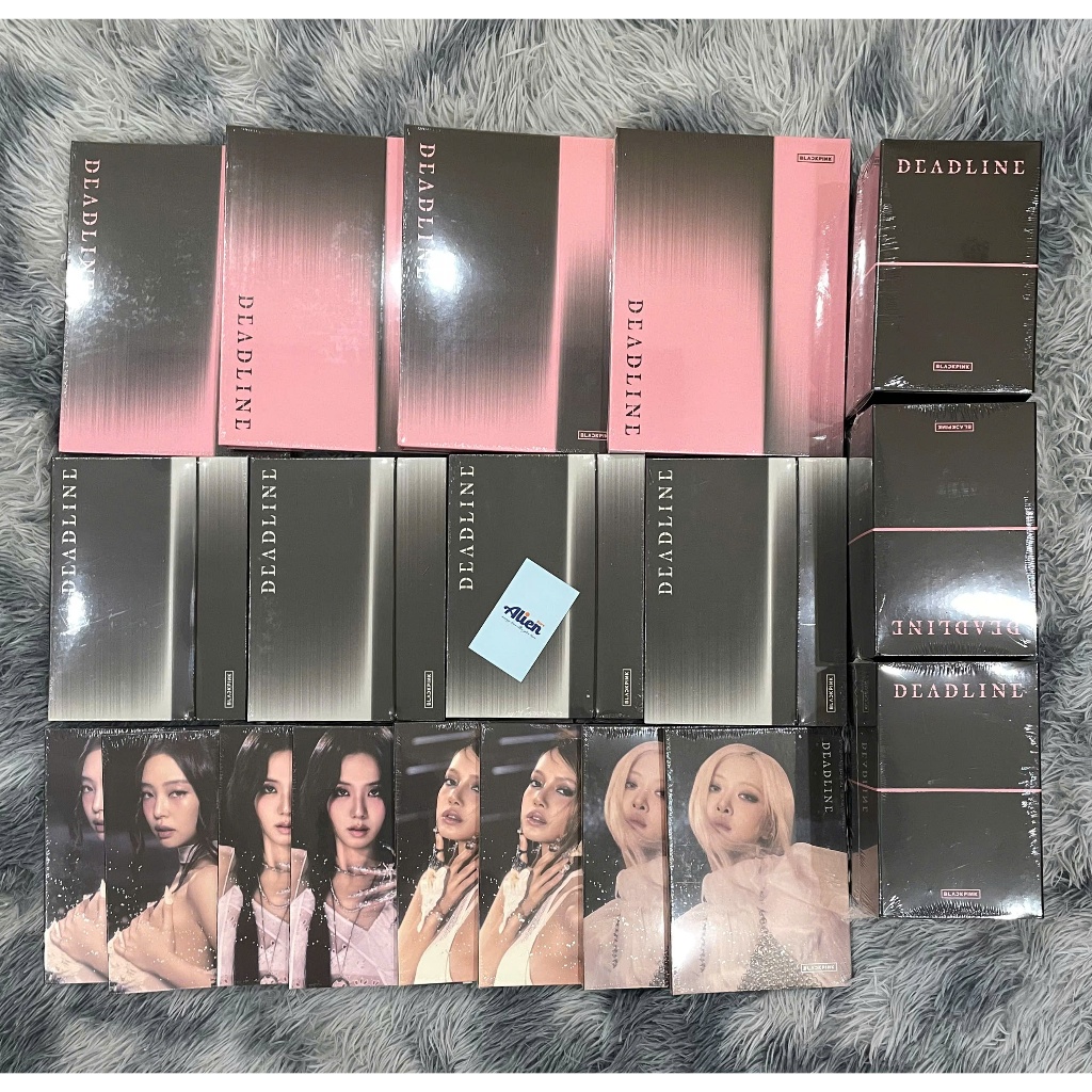 [มีจําหน่าย] อัลบั้ม BLACKPINK - "DEADLINE"