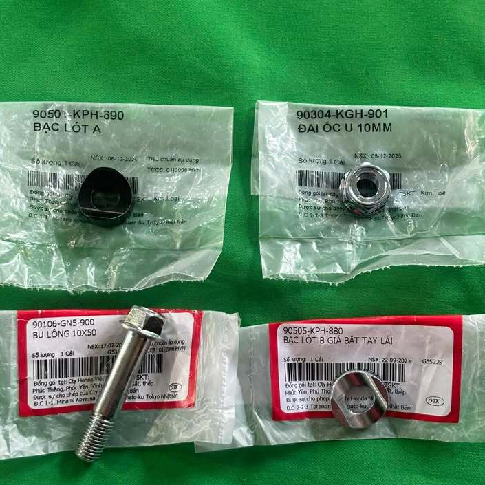 ชุดแฮนด์ Future 125 neo, Fu x,2 รหัส 90106-GN5-900- 90505KPH-880-90501KPH690-90304KGH901