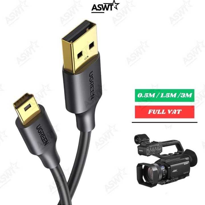 สาย USB เชื่อมต่อกล้อง Sony PXW-Z90T NEX-3 PXW-Z90V NEX-C3 - รวม 12 เดือน - VAT