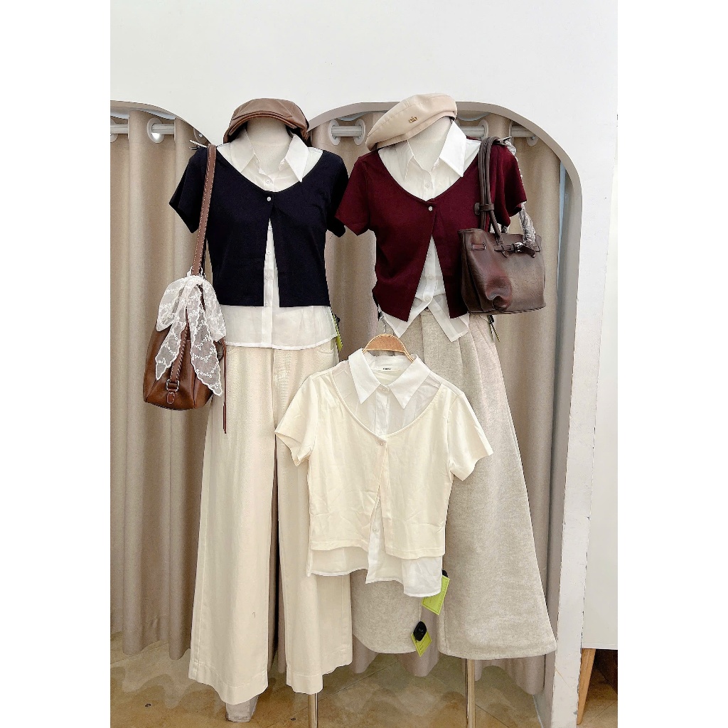 เสื้อยืดคอปกผู้หญิงขั้นพื้นฐาน 2223 TN FBM TN 0503