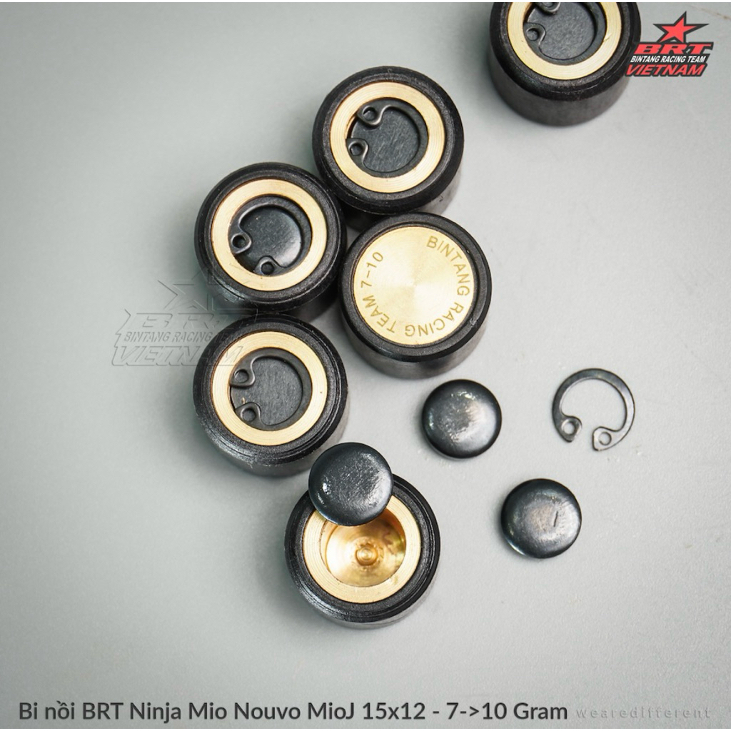 BRT ลูกบอลหม้อตัวแปร 15x12 (Mio/Mio J/Nouvo) (7~10gr)