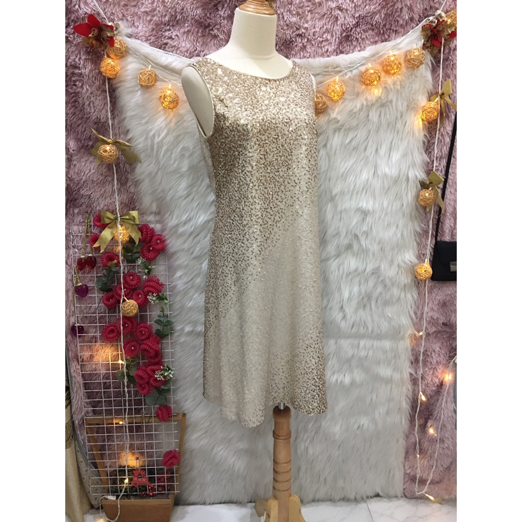 (BC)A-Line Flared Party Dress - 2 แขน SRI - Eliza Brand I - Size S (Still Tage)