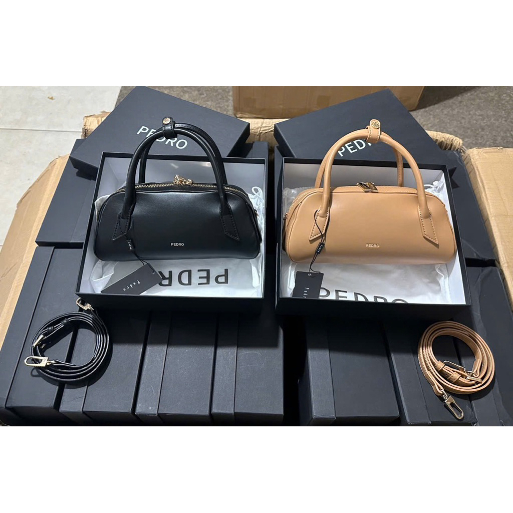 [กล่องเต็ม] PEDRO Womens Serif Handbag Crossbody Bag