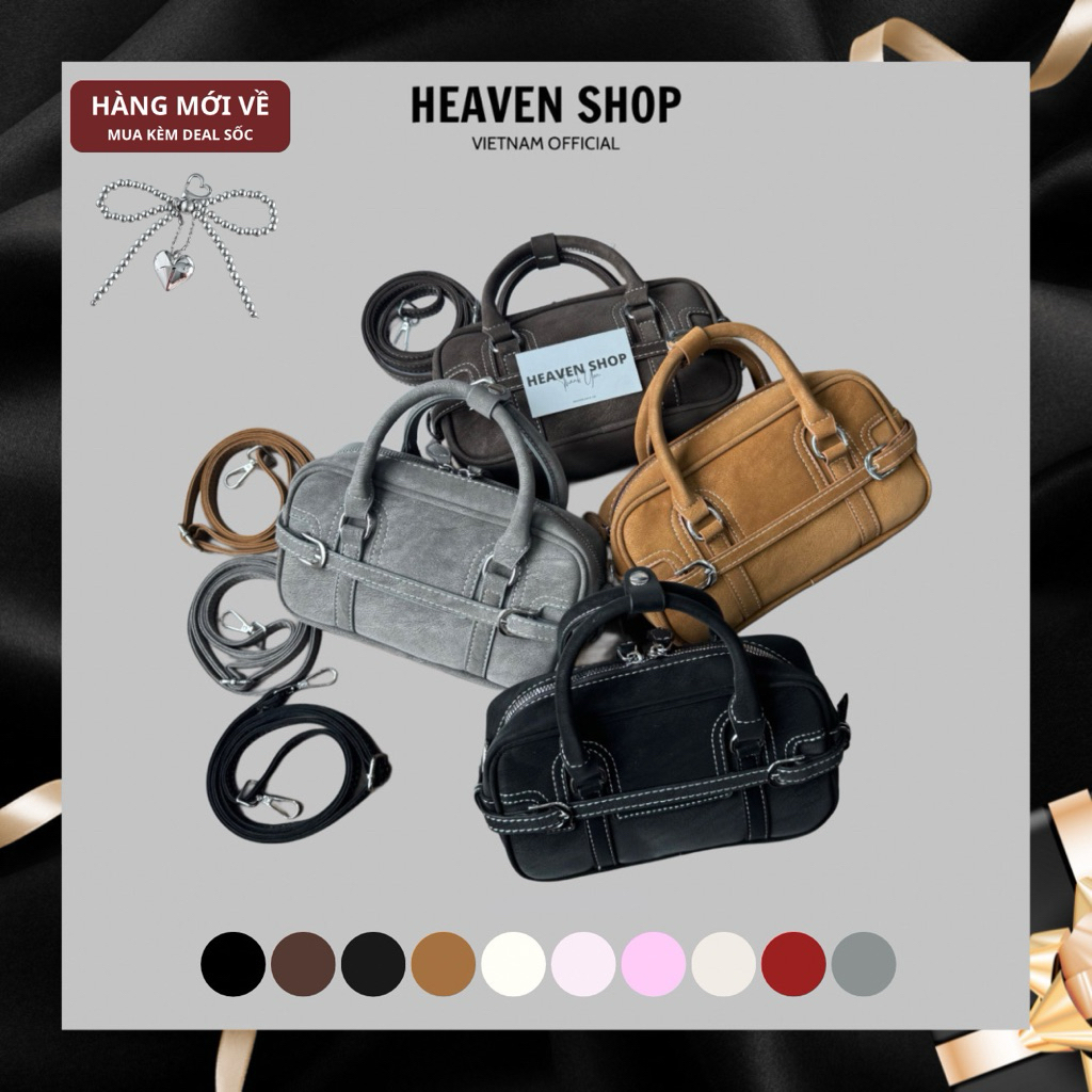 [ CZ- 12 COLORS ] COZY BAG กระเป๋าถือและสินค้าหนังคุณภาพสูง - HEAVEN SHOP