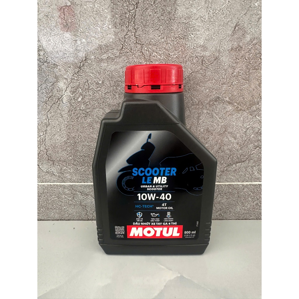 Motul Scooter Oil Motul Scooter LE MB 10W40 800ML ของแท้นําเข้า - การยอมรับของแท้ 100%