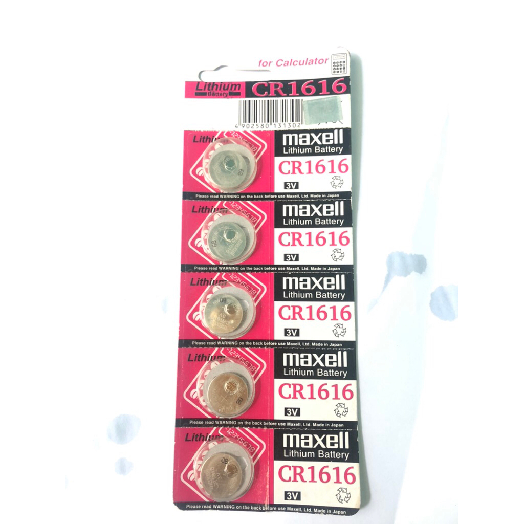 แหล่งจ่ายไฟ Maxell CR 1616 3v