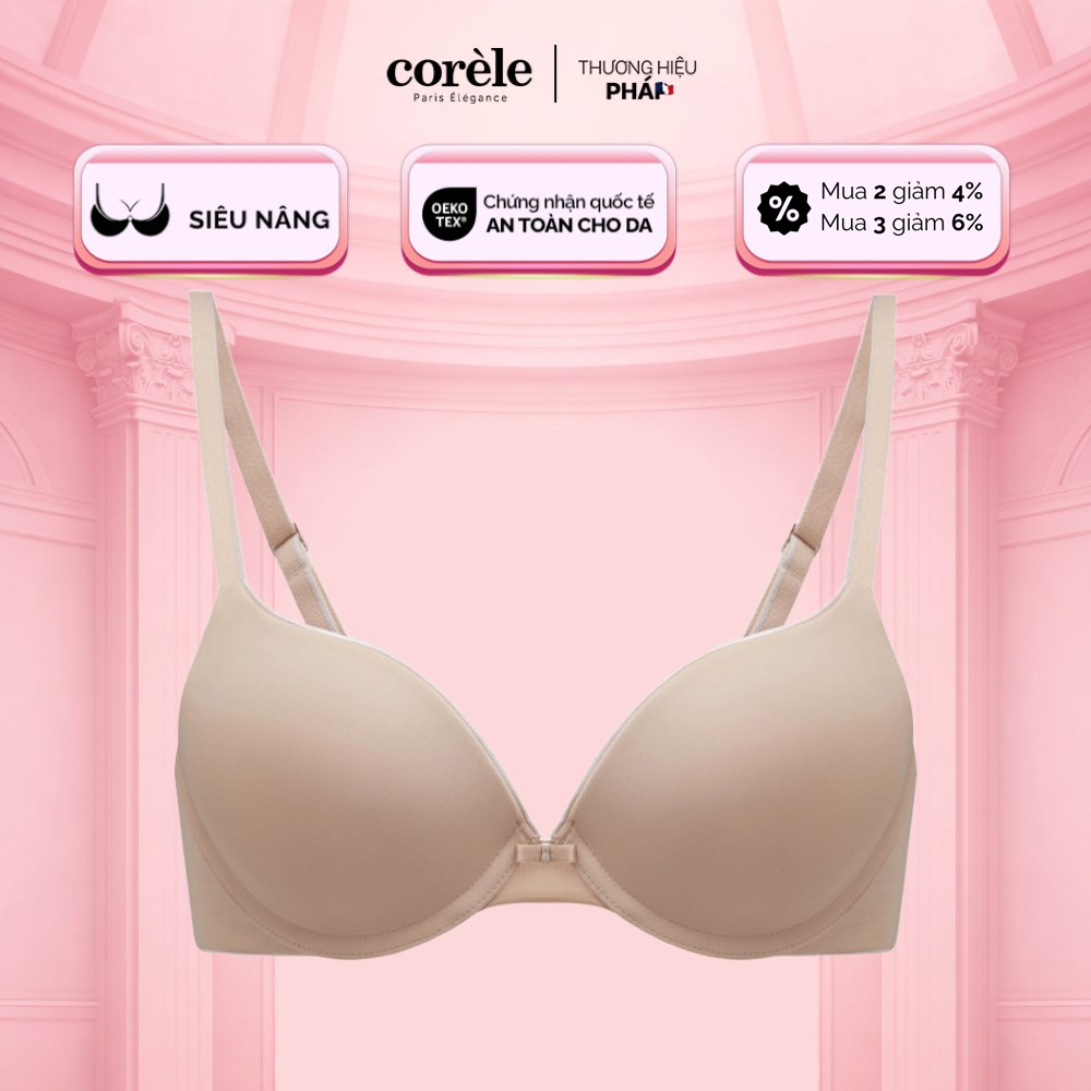 เสื้อชั้นในผู้หญิงซุปเปอร์ลิฟท์พร้อมโฟมหนา 3 ซม. มีโครง สวย ao dai สําหรับมาตรฐาน V1 เล็ก/กลาง OEKO-