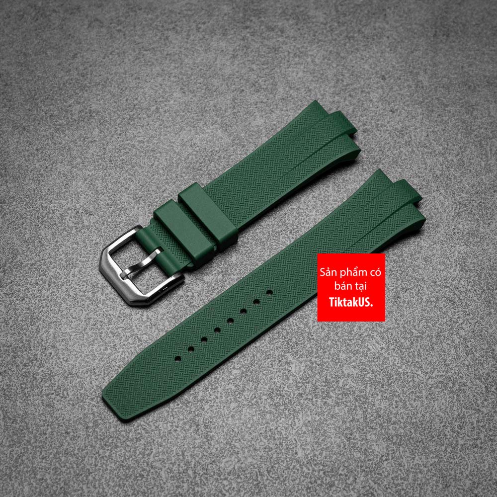 Citizen Tsuyosa NJ0150 NJ0151 สายนาฬิกายาง FKM Premium smart pin 9mm