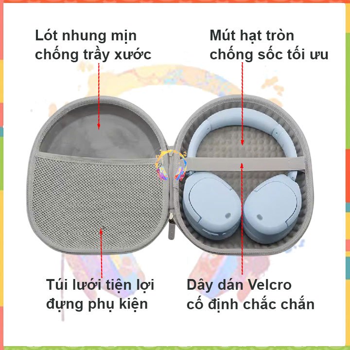 เคสหูฟัง Sony XM5 กระเป๋ากันกระแทกและกันน้ํา Sony 1000xm5