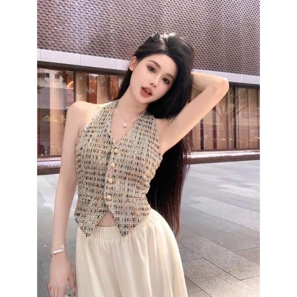 GB168 SET U HUONG GILE SHIRT + WIDE-LET PANTS - ELEGANT AND LUXURY