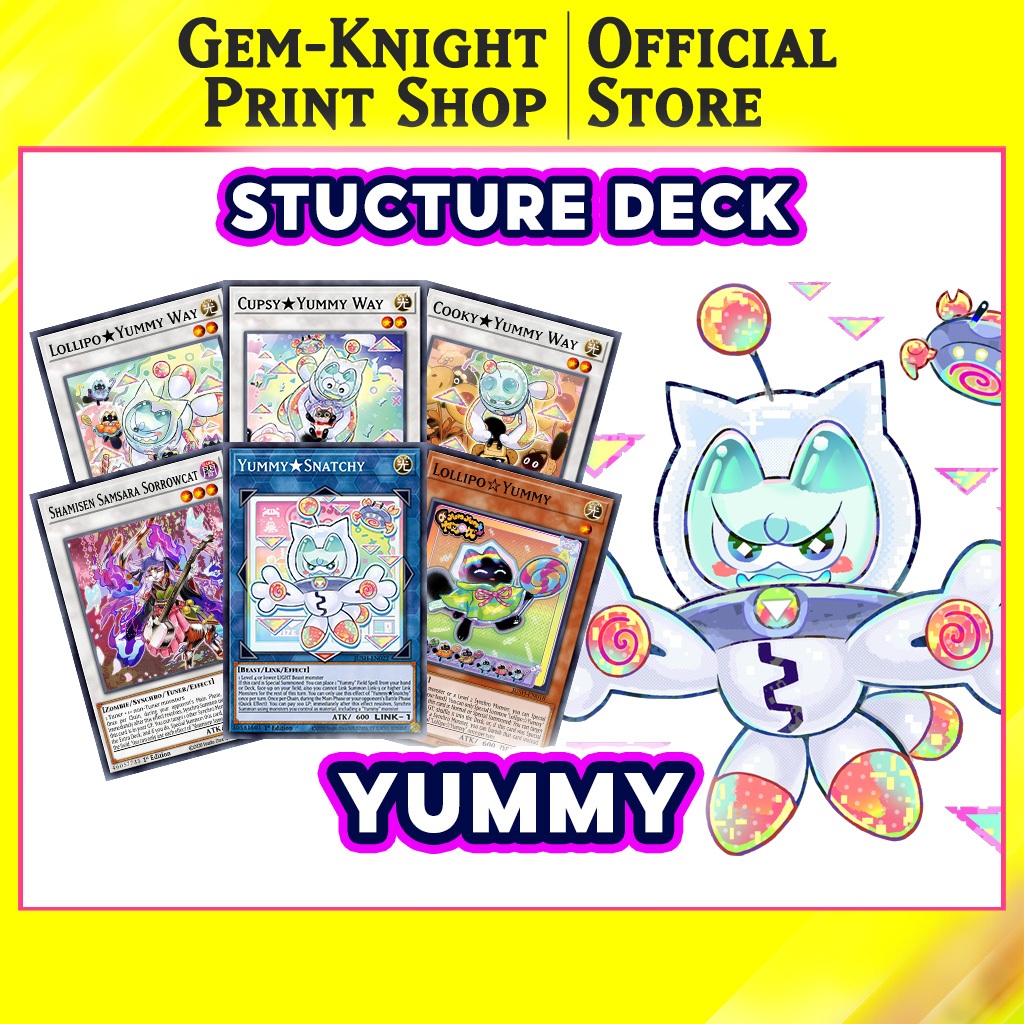 [การ์ดพิมพ์ลาย] Yugioh Deck - Structure Deck: Yummy Deck