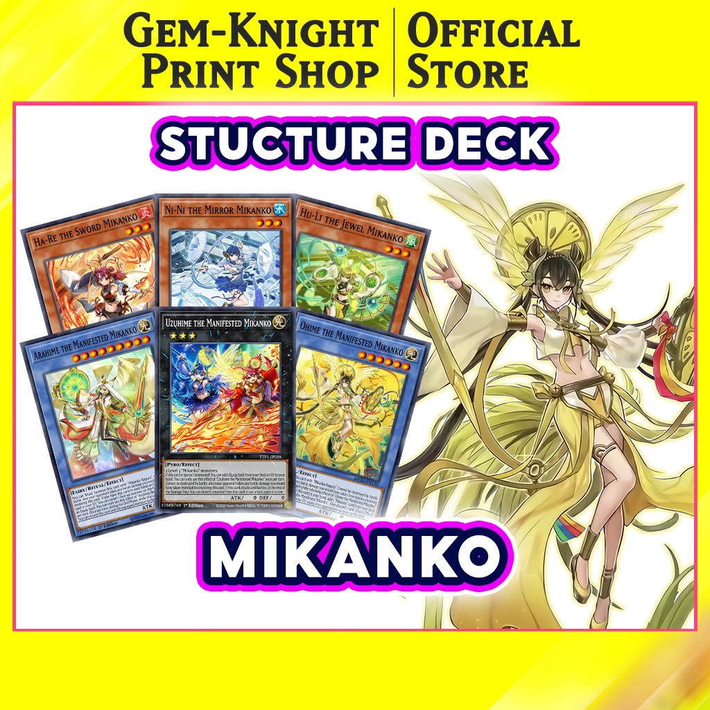 [การ์ดพิมพ์ลาย] Yugioh Deck - Structure Deck: Mikanko Deck