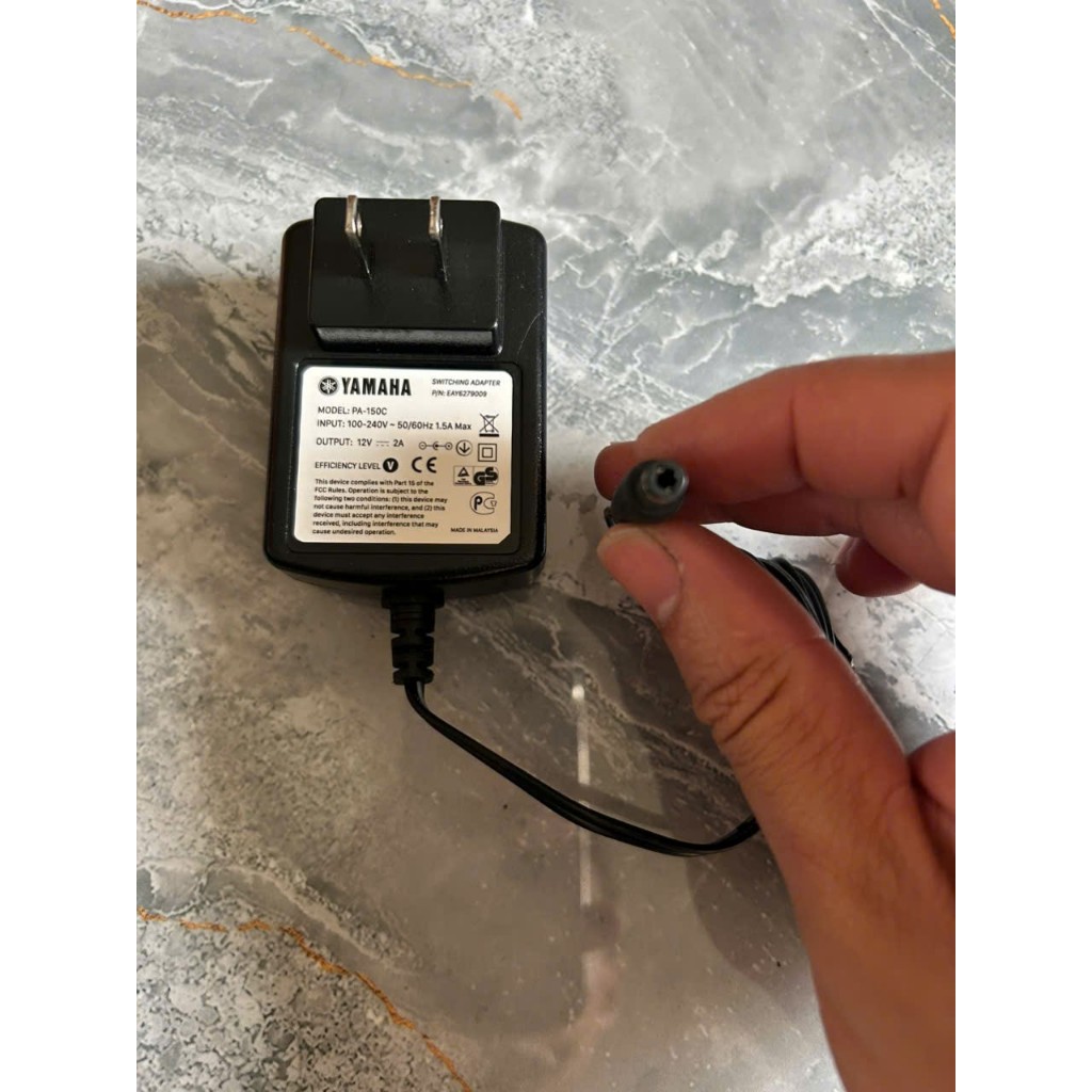 สายไฟเปียโน Yamaha P125 12V ดั้งเดิม