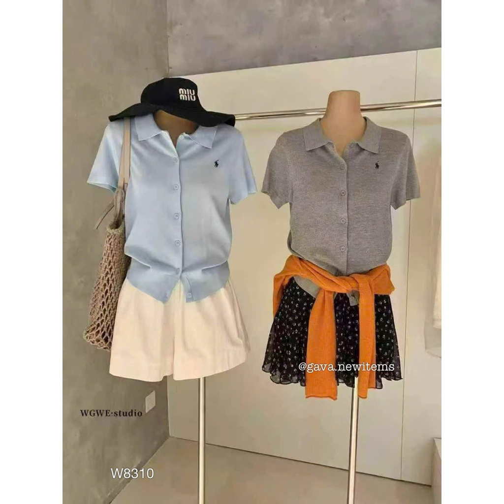 Gava.studio//POLO WGWE 8310 SLIM แขนกุด