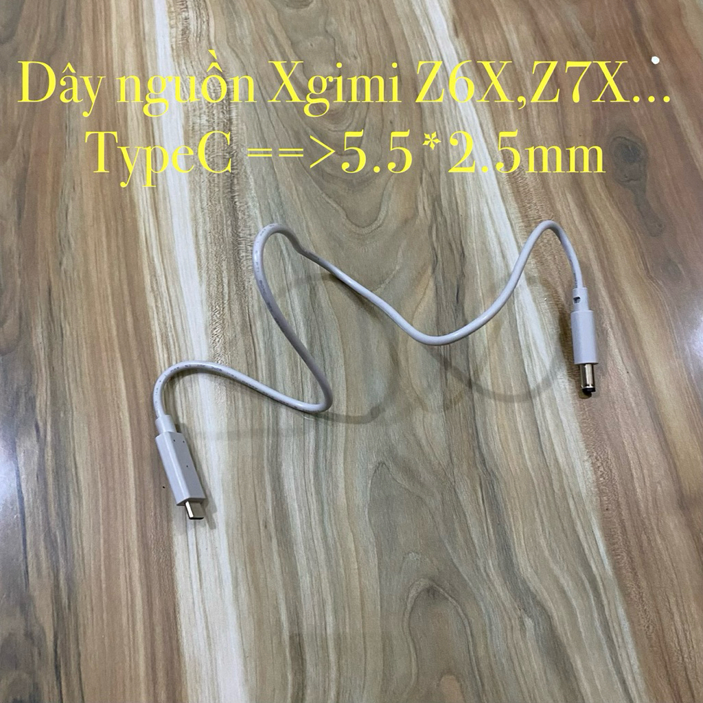 สายไฟ Xgimi Z6X,Z7X... TypeC ==>5.5*2.5มม
