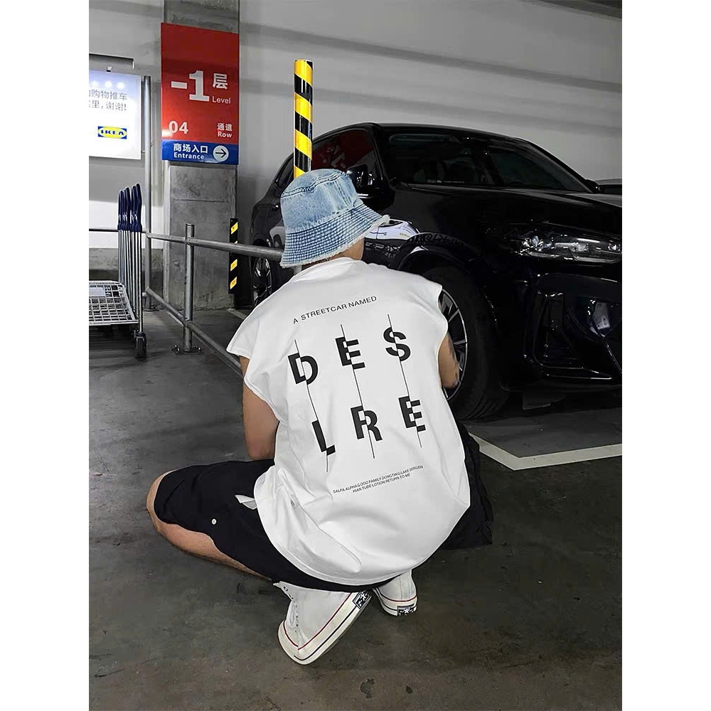 COOL COTTON Summer Sports Tanktop เสื้อยืดผู้ชาย