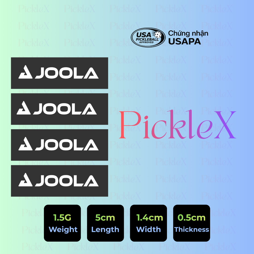สะดวก Combo ชิ้นตะกั่วทังสเตน 4 ชิ้นสําหรับ Pickleball Joola,Proton,Selkirk ไม้ 1.5g