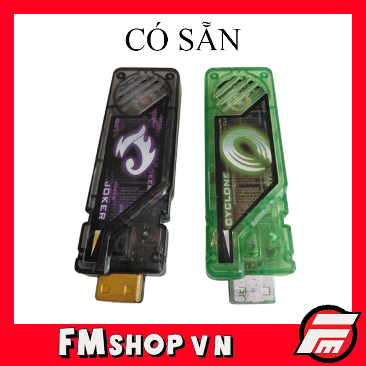 (Nobox) DX Memory Joker/Cyclone Kamen Rider W ของเล่นโมเดล