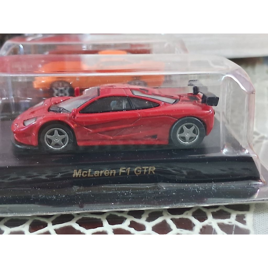 [EXTERIOR BOX MAT] KYOSHO 1/64 - MCLAREN F1 GTR RED