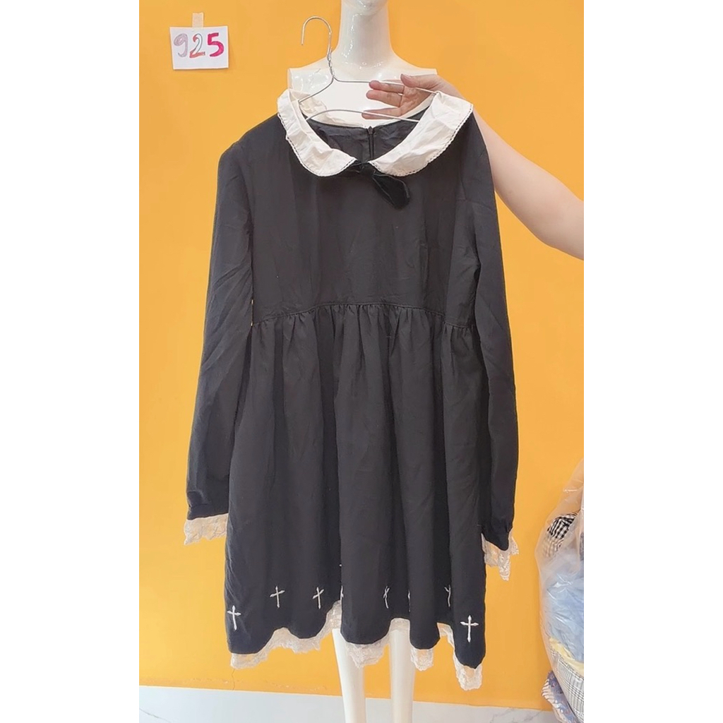 ชุดเดรสเบบี้ดอลล์โลลิต้าผู้หญิงฟรีไซส์S925