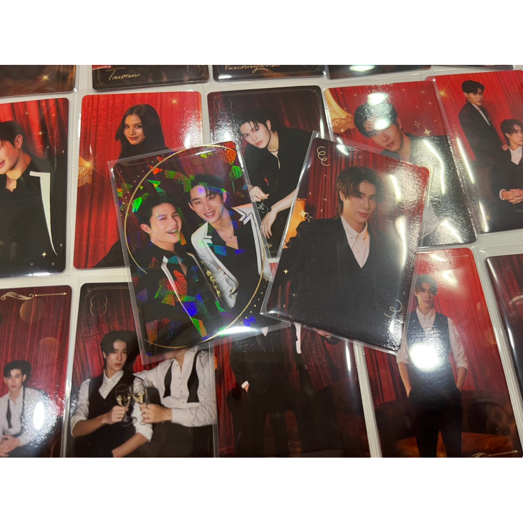 (GENUINE) ชุดการ์ด Pondphwin, PerthSanta, WilliamEst,Bonnie Me And Thee, การ์ด GMMTV PPW ของแท้